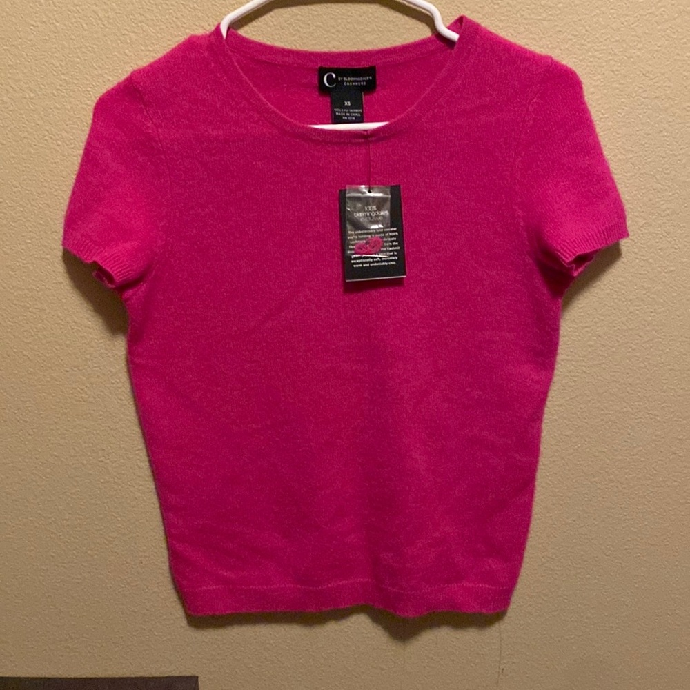 Hot Pink Cashmere Sweater